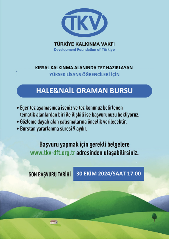 Hale&Nail Oraman Bursu Son Başvuru Tarihi 30 Ekime Uzatıldı!